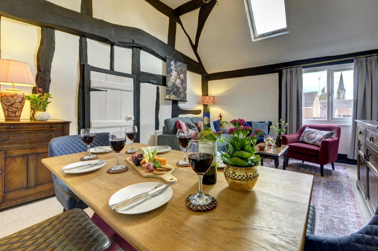 Loft Cottage By Spa Town Property - 2 Bed Tudor Retreat Near To Stratford-Upon-Avon, Warwick & Solihull Eksteriør bilde